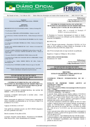 Assinatura Digital da última edição