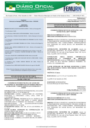 Assinatura Digital da última edição