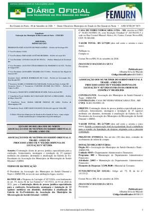 Assinatura Digital da última edição