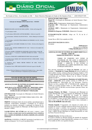 Assinatura Digital da última edição