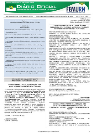 Assinatura Digital da última edição