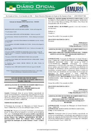 Assinatura Digital da última edição