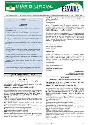 Assinatura Digital da última edição
