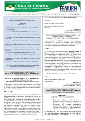 Assinatura Digital da última edição