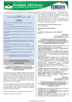 Assinatura Digital da última edição