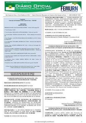 Assinatura Digital da última edição