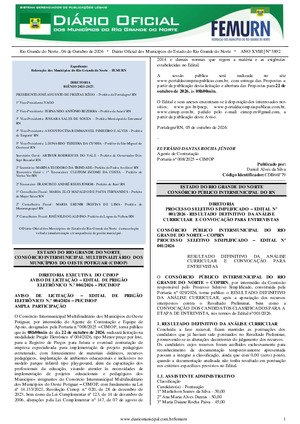 Assinatura Digital da última edição