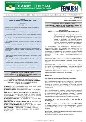 Assinatura Digital da última edição