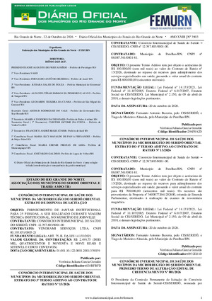 Assinatura Digital da última edição