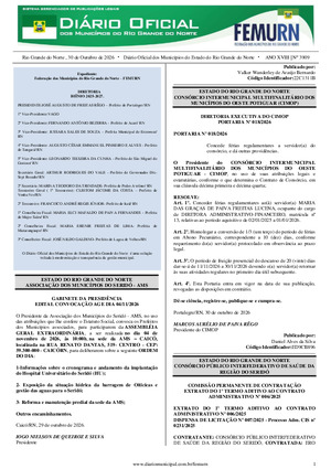 Assinatura Digital da última edição