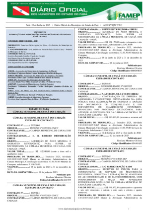 Assinatura Digital da última edição