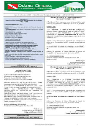 Assinatura Digital da última edição