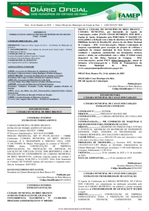 Assinatura Digital da última edição