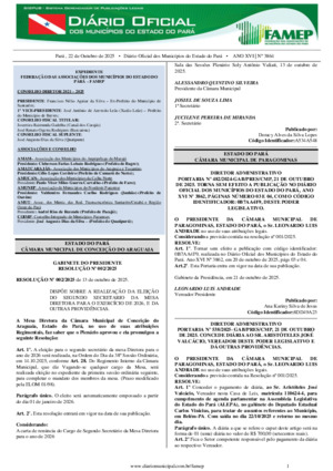 Assinatura Digital da última edição