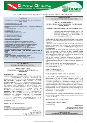 Assinatura Digital da última edição