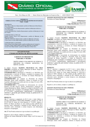 Assinatura Digital da última edição