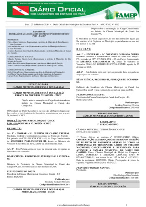 Assinatura Digital da última edição