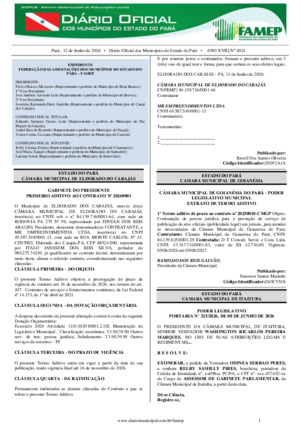 Assinatura Digital da última edição