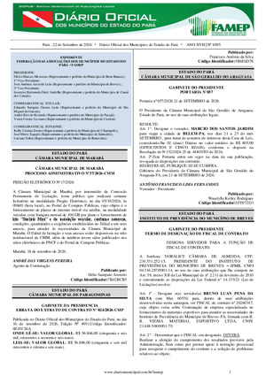 Assinatura Digital da última edição