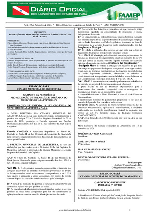 Assinatura Digital da última edição