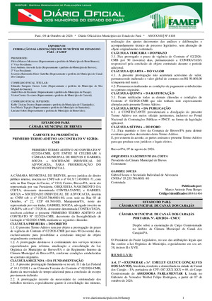 Assinatura Digital da última edição