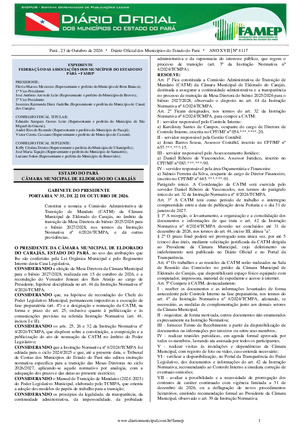 Assinatura Digital da última edição