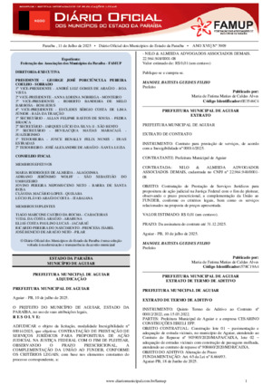 Assinatura Digital da última edição