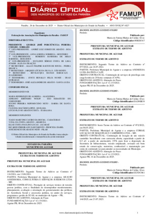 Assinatura Digital da última edição