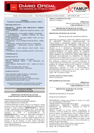 Assinatura Digital da última edição