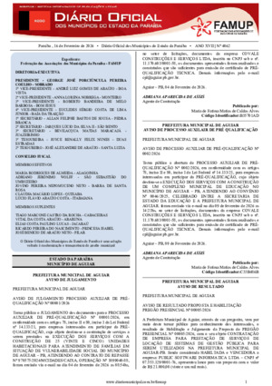 Assinatura Digital da última edição