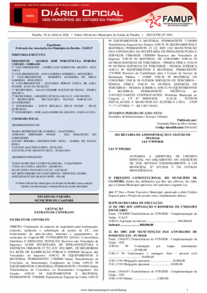 Assinatura Digital da última edição