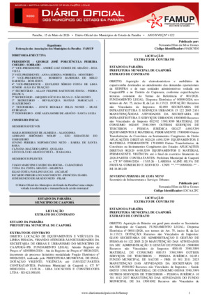 Assinatura Digital da última edição