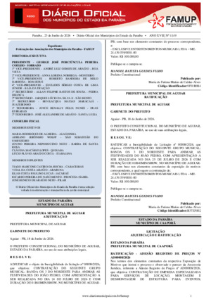 Assinatura Digital da última edição