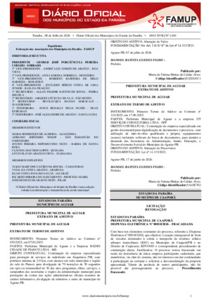 Assinatura Digital da última edição