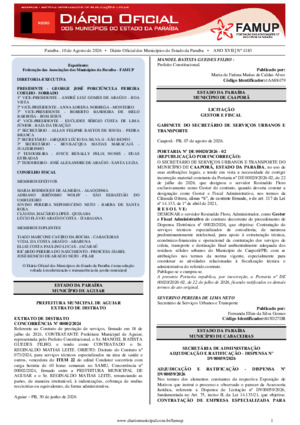 Assinatura Digital da última edição