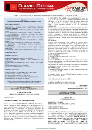 Assinatura Digital da última edição