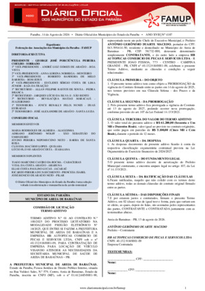 Assinatura Digital da última edição