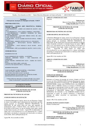 Assinatura Digital da última edição