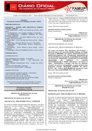 Assinatura Digital da última edição