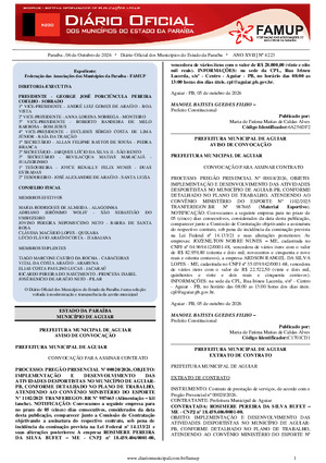 Assinatura Digital da última edição