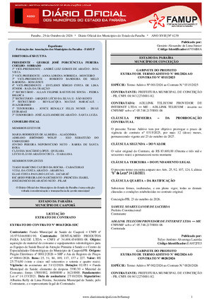 Assinatura Digital da última edição