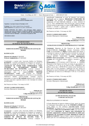 Assinatura Digital da última edição