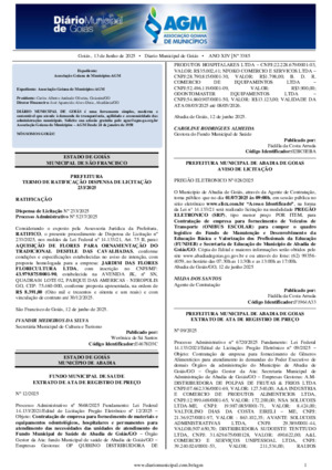 Assinatura Digital da última edição