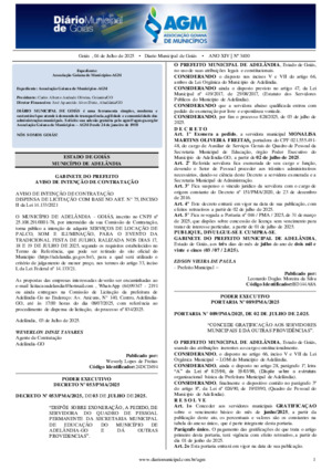Assinatura Digital da última edição