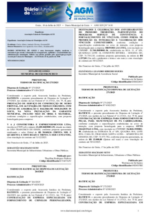 Assinatura Digital da última edição