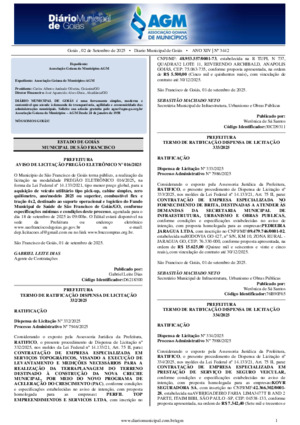 Assinatura Digital da última edição