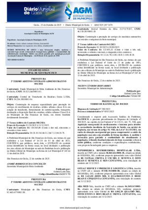 Assinatura Digital da última edição