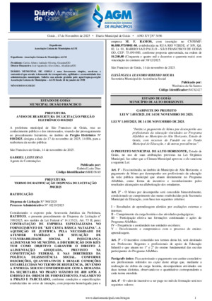 Assinatura Digital da última edição