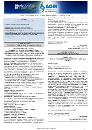 Assinatura Digital da última edição