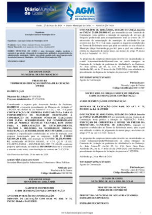 Assinatura Digital da última edição